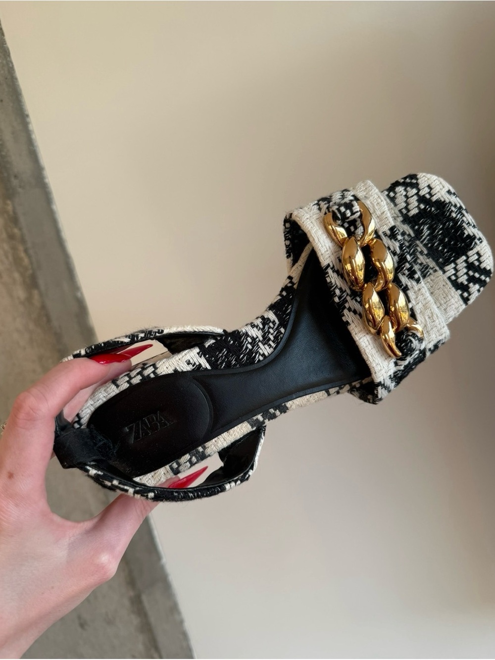 Zara Sling Back Sandals